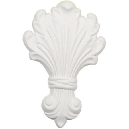 5.5 In. W X 8.25 In. H X 1.12 In. P Architectural Accent - Harvest Bush Large Onlay